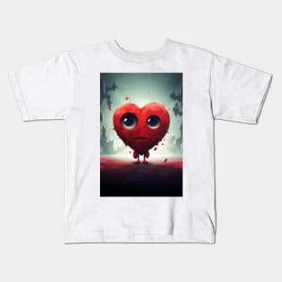 Sad Heart Kids T-Shirt